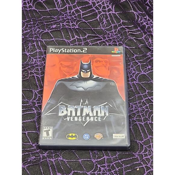 Batman: Vengeance (Sony PlayStation 2, 2001) PS2 No Manual Tested - Picture 1 of 2